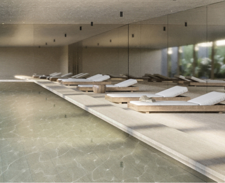 Piscina cubierta semiolímpica dealcorta